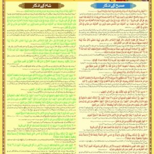 Subh o Sham Kay Azkarصبح و شام کے اذکار