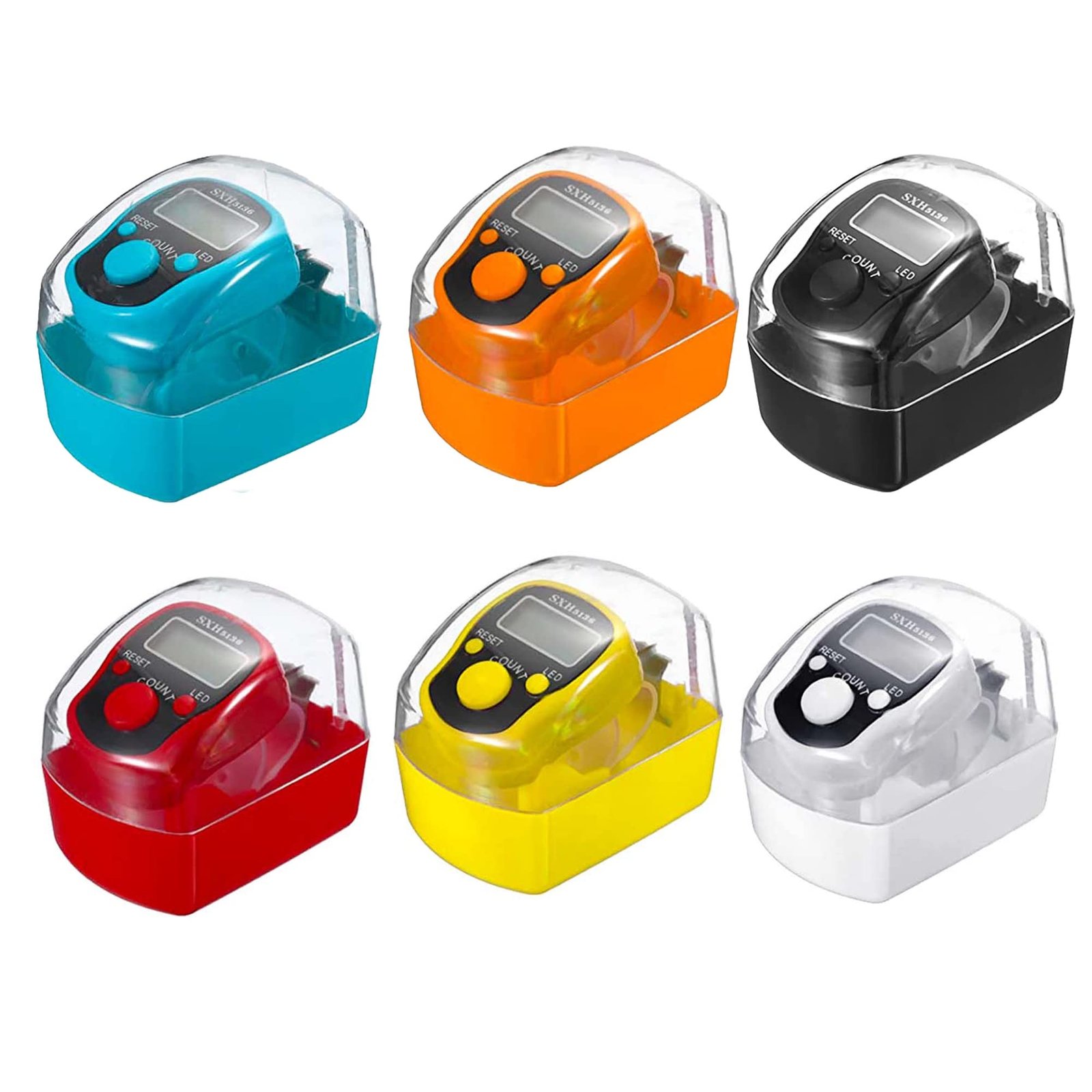 LED Tasbeeh (Finger Counter) With Box<br> ڈیجیٹل تسبیح (فنگر کاؤنٹر) بمعہ باکس